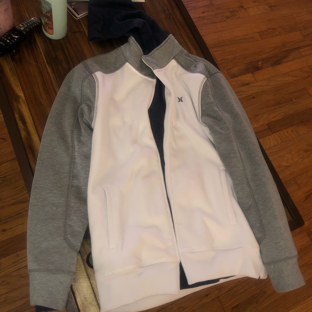 MENS large Hurley sweater jacket ⭐️⭐️